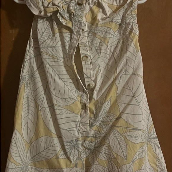 Vintage Kate Quinn Size 6 Year Yellow Foliage Leaf Top Shirt - Picture 4 of 4